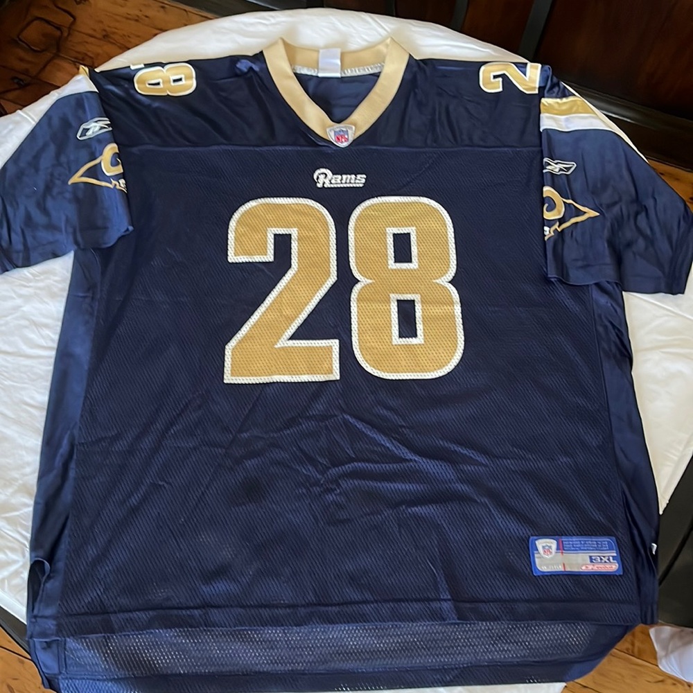 Marshall Faulk. LA Rams. Good used condition. Size 3XL